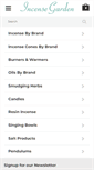 Mobile Screenshot of incensegarden.com